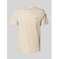 Regular Fit T-Shirt in Melange-Optik