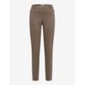 Raphaela by BRAX Damen Schlupfhose Style LILLYTH, Taupe, Gr. 36