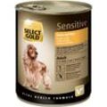 SELECT GOLD Sensitive Adult Rind mit Reis 24x800 g