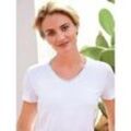 V-Shirt Peter Hahn weiss, 38