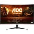 AOC C32G2ZE 32 Zoll Full-HD Gaming Monitor mit Low-Input Lag, G-menu, 6 Games mode, 240 Hz, 1 ms und AMD FreeSync Premium (1 Reaktionszeit, Hz)