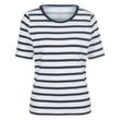 Rundhals-Shirt 1/2-Arm BASLER weiss, 44