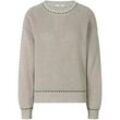 Rundhals-Pullover Peter Hahn beige, 42