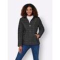 Steppjacke CASUAL LOOKS Gr. 36, schwarz, Damen, 100% Polyester, unifarben, Jacken