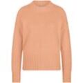 Rundhals-Pullover aus Schurwolle und Kaschmir include orange