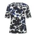 Rundhals-Shirt 3/4-Arm Fadenmeister Berlin blau