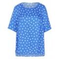 Bluse Peter Hahn blau