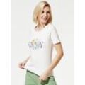 Freizeitshirt Gartenblumen