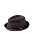 Stetson Herren Leder-Trilby schmale Krempe braun 54/55, 56/57, 58/59, 60/61