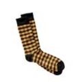 Mey & Edlich Herren Socken Gelb kariert 39-42, 43-46