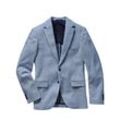 Mey & Edlich Herren Anzugjacke Slim Fit Blau gemustert 46, 48, 50, 52, 54, 56, 58, 98