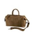 Mey & Edlich Herren Reise-Tasche Braun einfarbig 01