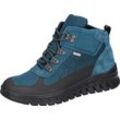 Trekkingschuh WALDLÄUFER "H-BIGGI", Damen, Gr. 6 (39), blau (türkis, schwarz), Gummi, Textil, Synthetik, Nubukleder, Veloursleder, sportlich, Schuhe, Outdoorboots, Winterstiefelette in Bequemweite G (=weit), TEX