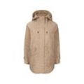 Parka mit Kapuze - Beige - Gr.: 44