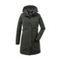 Parka KILLTEC "KOW 165 WMN PRK", Damen, Gr. 36, grün (olivgrün), Oberstoff: 100% Polyester, Futter: 100% Polyester, Wattierung: 100% Polyester, sportlich, Jacken, Topseller