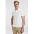 Poloshirt GANT "REG SHIELD SS PIQUE POLO", Herren, Gr. S, weiß, Jersey, Obermaterial: 100% Baumwolle, unifarben, casual, regular fit hüftlang, hoch geschlossener Ausschnitt, Kurzarm Bündchen, Shirts, mit Logo und Flachstrickkragen 100% Baumwolle Pique