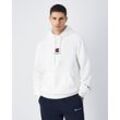 Kapuzensweatshirt CHAMPION "Hooded Sweatshirt" Gr. S (44/46), weiß (wht), Herren, Obermaterial: 70% Baumwolle, 30% Polyester, Sweatshirts