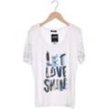 BiBA Damen T-Shirt, weiß, Gr. 36