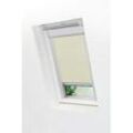 Lysel - Qualitätsdachfensterrollo abdunkelnd elfenbein Rollo geeignet für Velux Dachfenster CK02, (B x H) 38.30cm x 59.50cm in beige/elfenbein