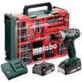 Bs 18 Quick Set Akku Bohrschrauber 18V Akku Ladegerät Werkzeug 602217710 - Metabo