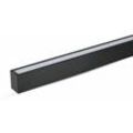 V-tac - Samsung Chip LED-Deckenleuchte 40W Linear Schwarz Farbe 4000K