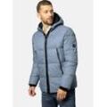 Blouson BABISTA "Jacke FIOREZARO", Herren, Gr. 48, blau (hellblau), Obermaterial: 100% Polyester PES., casual, regular fit, Jacken, mit Kapuze