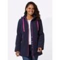 Softshelljacke CASUAL LOOKS, Damen, Gr. 36, blau (marine), 94% Polyester, 6% Elasthan, unifarben, Langarm, Jacken