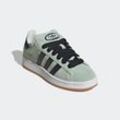 Sneaker ADIDAS ORIGINALS "CAMPUS 00S", Gr. 39, linen grün, core schwarz, cloud weiß, Leder, Synthetik, sportlich, Schuhe