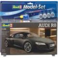 Modellbausatz REVELL "Model Set, Audi R8", schwarz, Modellbausätze, KinderL:18cm, Kunststoff, Made in Europe, L:18cm