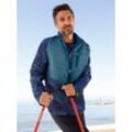 Funktionsjacke CATAMARAN, Herren, Gr. 48/50, bunt (marine, türkis), 88% Polyester, 12% Elasthan, Wattierung:100% Polyester, Webware:100% Polyester, unifarben, gemustert, mehrfarbig, Jacken