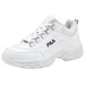 Sneaker FILA "Strada Low Wmn", Gr. 38, weiß, Synthetik, sportlich, Schuhe