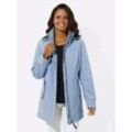 Softshelljacke CASUAL LOOKS, Damen, Gr. 36, blau (bleu), 94% Polyester, 6% Elasthan, unifarben, Langarm, Jacken