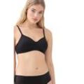 Soft-BH MEY "JOAN", Damen, Gr. 85, Cup B, schwarz, Single Jersey, Obermaterial: 77% Polyamid, 23% Elasthan, unifarben, casual, BHs, mit hauchfeinen Dessous-Schalen