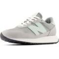 Sneaker NEW BALANCE "WS237", Gr. 41, grau, Leder, Textil, sportlich, Schuhe