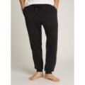 Jogginghose TOMMY HILFIGER UNDERWEAR "TRACK PANT" Gr. L (52), N-Gr, schwarz, Herren, Sweatware, Obermaterial: 64% Baumwolle, 34% Polyester, 2% Elasthan, unifarben, Hosen, mit Logoschriftzug