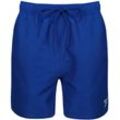 Badeshorts REEBOK ""Yale"", Herren, Gr. M, N-Gr, blau, Microfaser, Polyester, unifarben, sportlich, Badehosen, mit Kordelzug und elastischem Bund