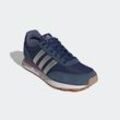 Sneaker ADIDAS SPORTSWEAR "RUN 60S 3.0" Gr. 37, blau (preloved ink, silber metallic, dunkelblau), Textil, Leder, Schuhe