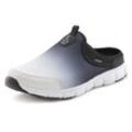 Slip-On Sneaker LASCANA Gr. 36, schwarz (schwarz, weiß), Damen, Obermaterial: 100% Textilmaterial. Futter: 100% Textilmaterial. Decksohle: 100% Textilmaterial. Laufsohle: 100% Synthetik, Schuhe, Halbschuh, Freizeitschuh, Sabot, Clogs aus leichtem Mesh-Material