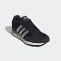 Sneaker ADIDAS SPORTSWEAR "RUN 60S 3.0" Gr. 43, schwarz (core schwarz, silber metallic, core weiß), Textil, Leder, Schuhe