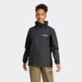 Outdoorjacke ADIDAS TERREX "W MT ESS 2L R J", Damen, Gr. L, schwarz, Obermaterial: 100% Polyester, sportlich, Jacken