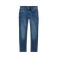 TOM TAILOR Herren Hybrid Denim Josh Regular Slim Jeans, blau, Uni, Gr. 31/34