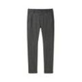 TOM TAILOR Herren Travis Slim Chino Hose aus Piqué Jersey, grau, Uni, Gr. 34/34