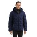 Steppjacke TOM TAILOR Gr. XXL, blau (sky captain blau), Herren, Obermaterial: 100% Polyester. Futter: 100% Polyester, unifarben, Jacken, mit Kapuze