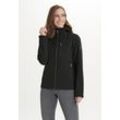 Softshelljacke WHISTLER "Rosea", Damen, Gr. 40, schwarz, 100% Polyester, mehrfarbig, casual, normal, ohne Ausschnitt, Langarm, Jacken, aus wind- und wasserdichtem Funktionsmaterial