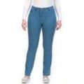 Stretch-Hose KJBRAND "Betty" Gr. 42, N-Gr, blau (denim bleached), Damen, Denim/Jeans, Obermaterial: 78% Baumwolle, 18% Polyester, 4% Elasthan, Hosen, super Stretch