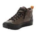 Sneaker CONVERSE "CHUCK TAYLOR ALL STAR MALDEN STREET WIDE FIT BOOT", Gr. 44, braun (truffle, harvest moon, schwarz), Leder, sportlich, Schuhe