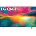 LG QNED-Fernseher "65QNED776RB", E (A-G), schwarz, 65, Fernseher