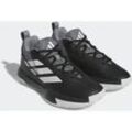 Basketballschuh ADIDAS PERFORMANCE "CROSS 'EM UP SELECT" Gr. 40, schwarz-weiß (core schwarz, cloud weiß, grau three), Textil, Synthetik, Schuhe