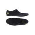 Fred Perry Herren Sneakers, schwarz, Gr. 42