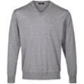 V-Pullover Peter Hahn grau, 54